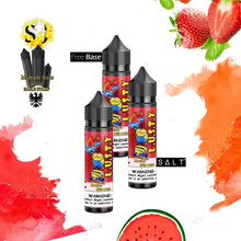 Load image into Gallery viewer, Lusty Melon Straws Freebase eliquid | Strawberry Watermelon-60ml (Short fill 50ml)-FrenzyFog-Beirut-Lebanon