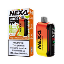 Load image into Gallery viewer, Nexa N20k Disposable Vape Kit 50mg-Tropical Rainbow Blast-FrenzyFog-Beirut-Lebanon
