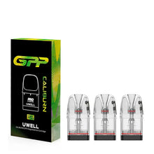 Load image into Gallery viewer, Uwell Upgraded Caliburn GPP Cartridge for Caliburn G3/G4 (3pcs/pack)-0.4ohm Side Refill 3pcs-FrenzyFog-Beirut-Lebanon